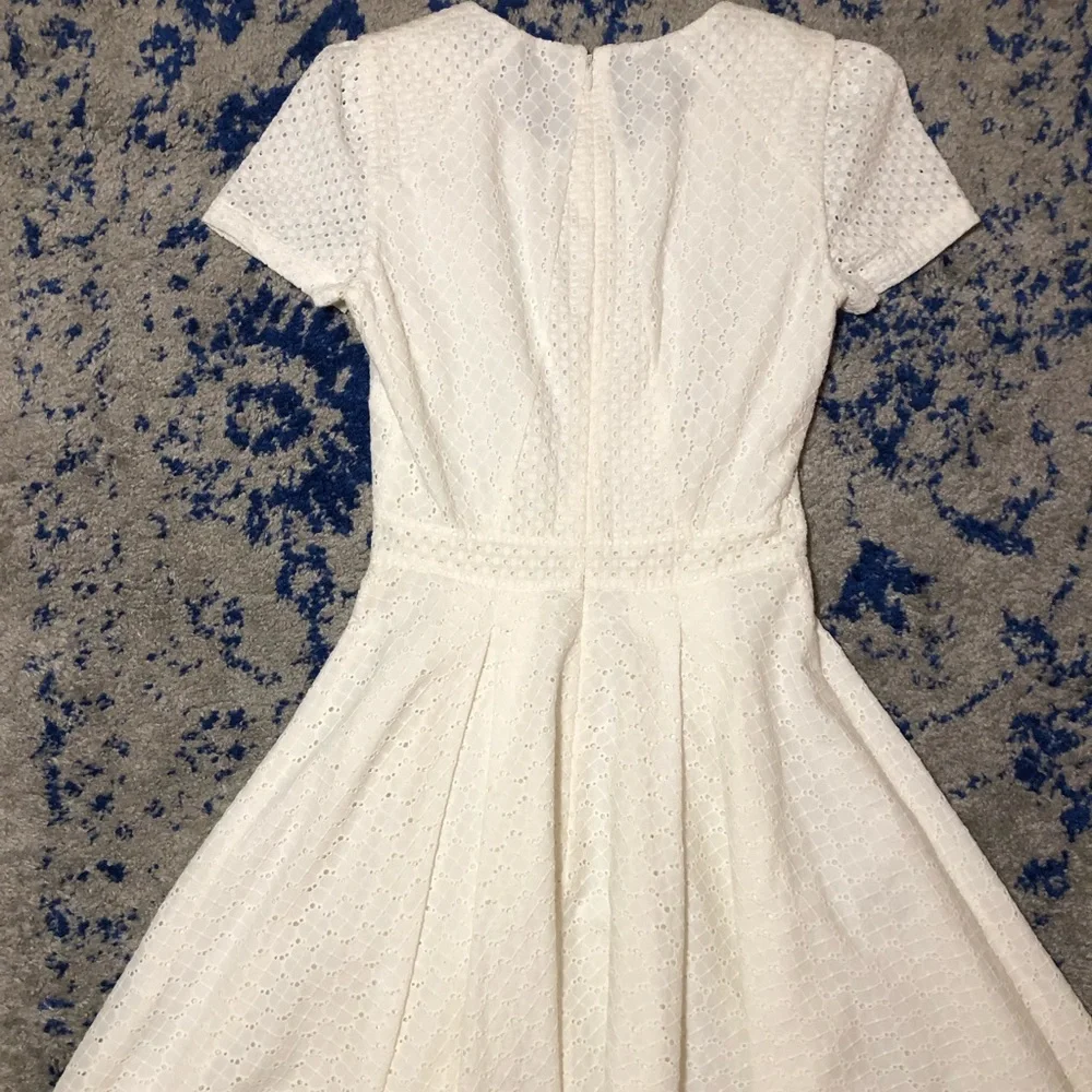 French Connection White Midi Dress - Picture 6 of 8